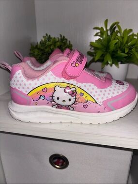 Hello kitty toddler light up sneakers